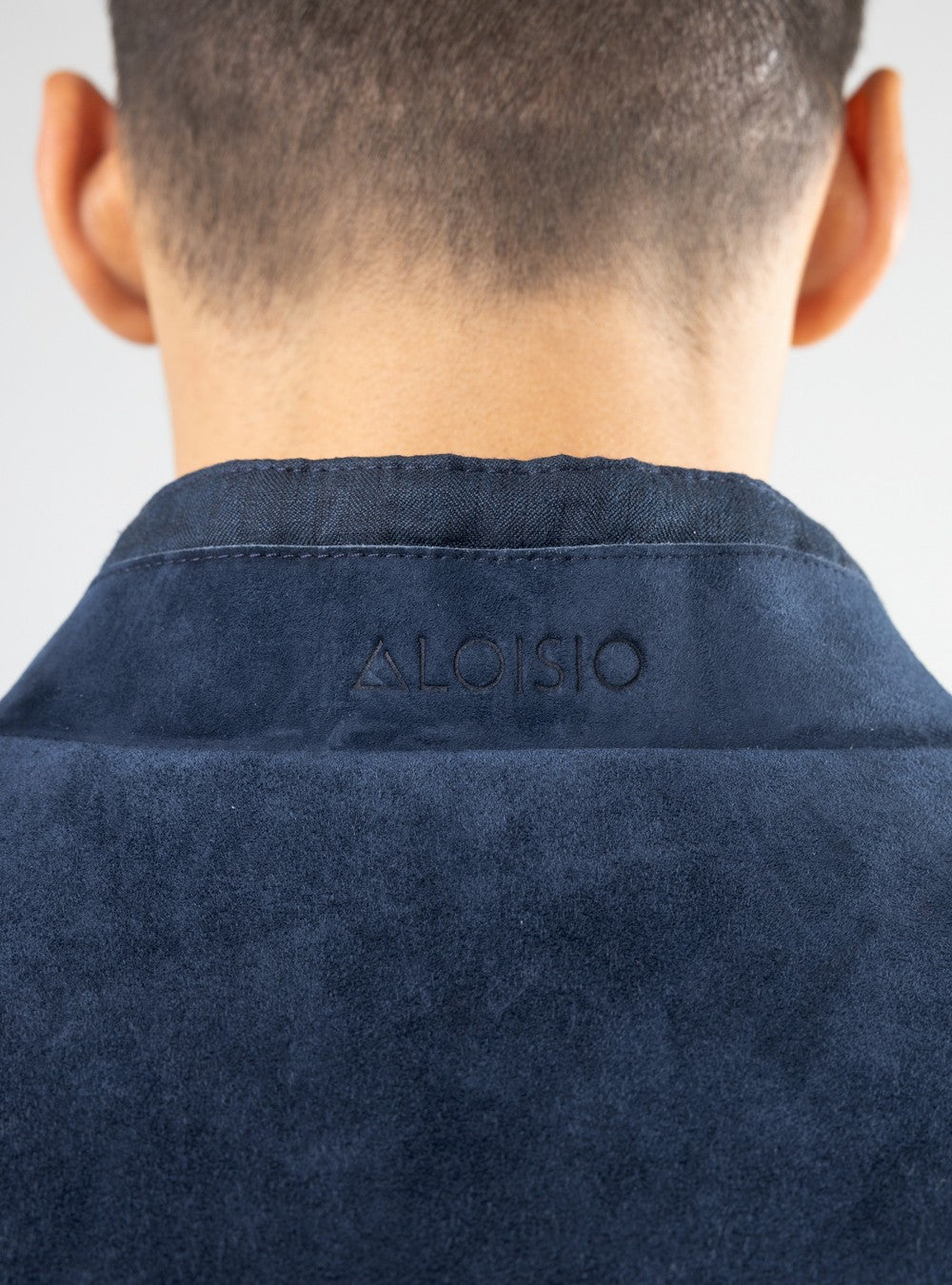 Apollo Linen and Silk Vest, Midnight Blue
