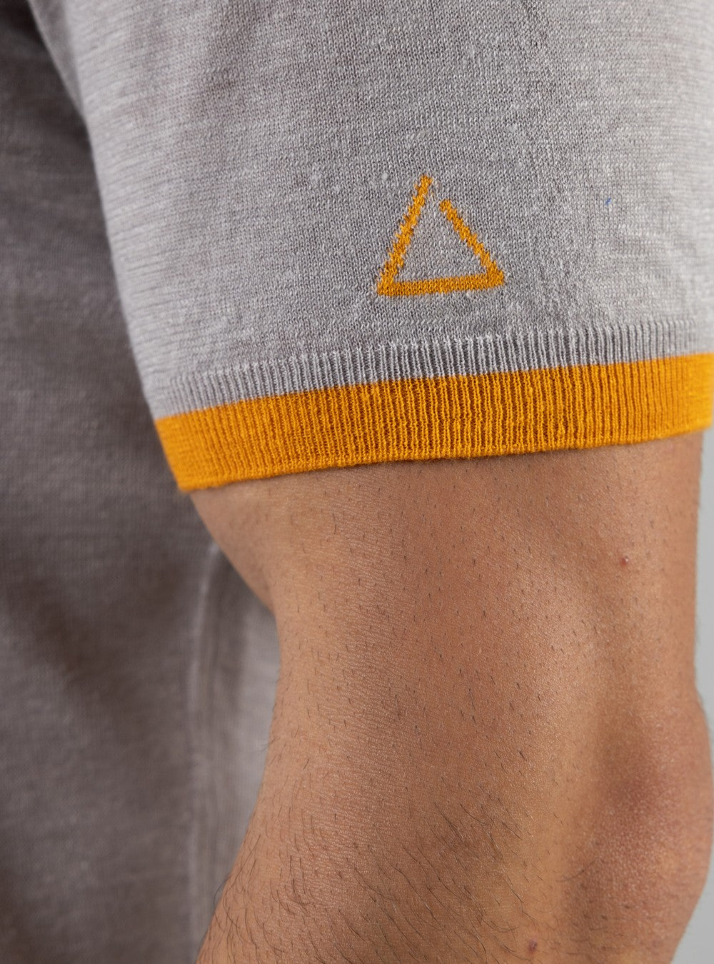 Proteus Lightweight T-Shirt in Cashmere/Linen/Silk, Sand