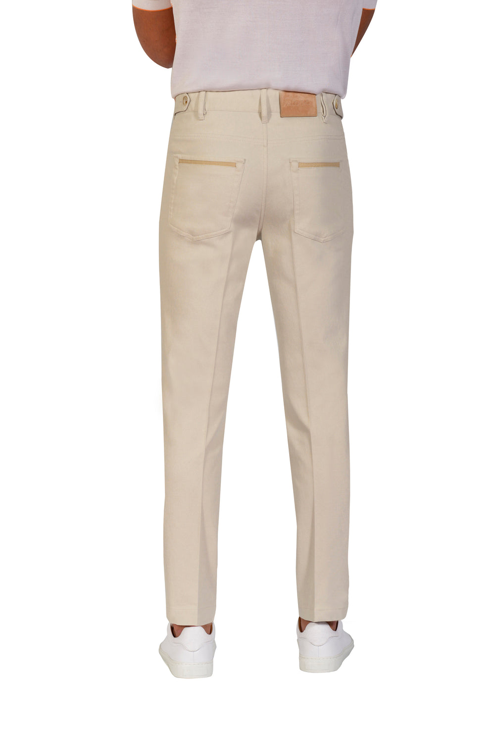 River five-pocket Cotton Trousers