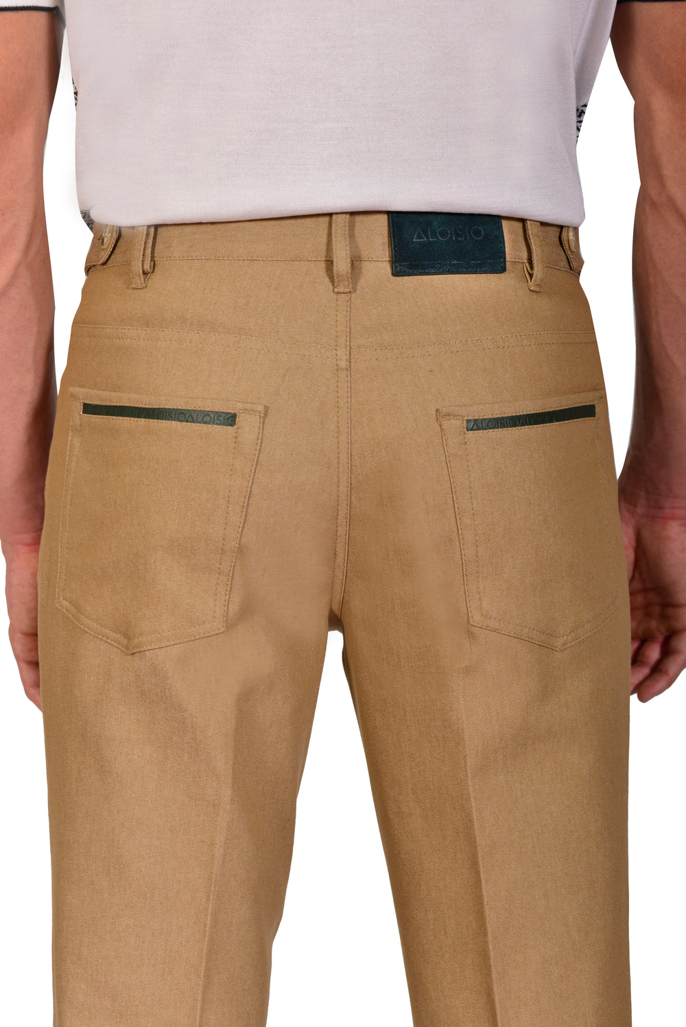 River five-pocket Cotton Trousers