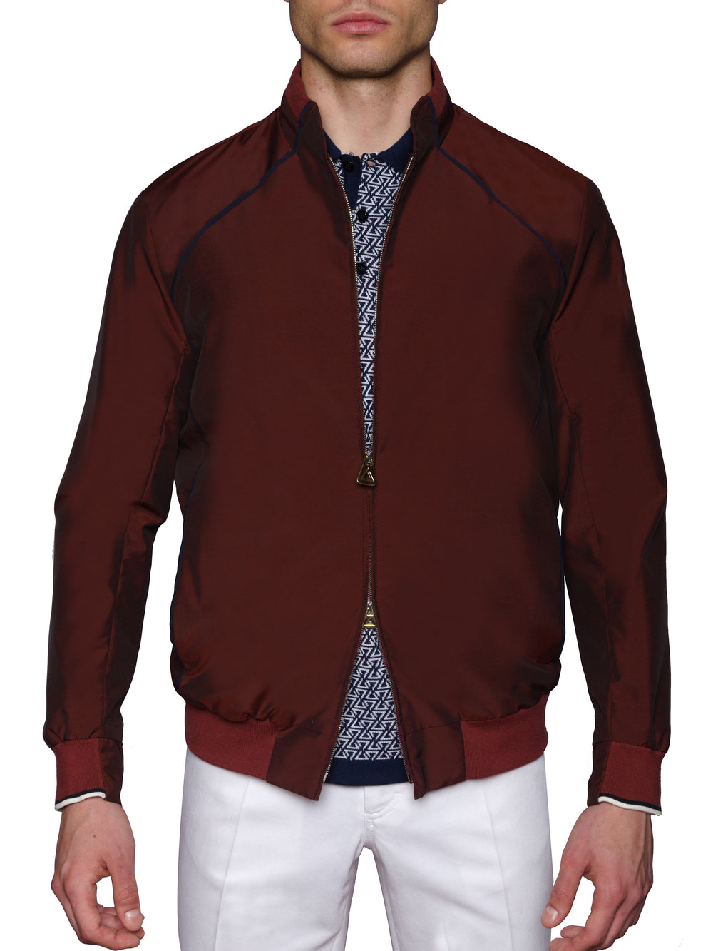 Sirocco Wool and Silk Bomber Jacket