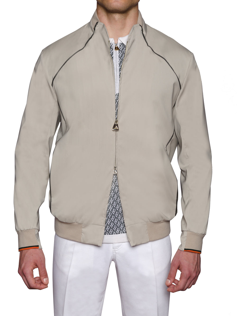 Sirocco Wool and Silk Bomber Jacket