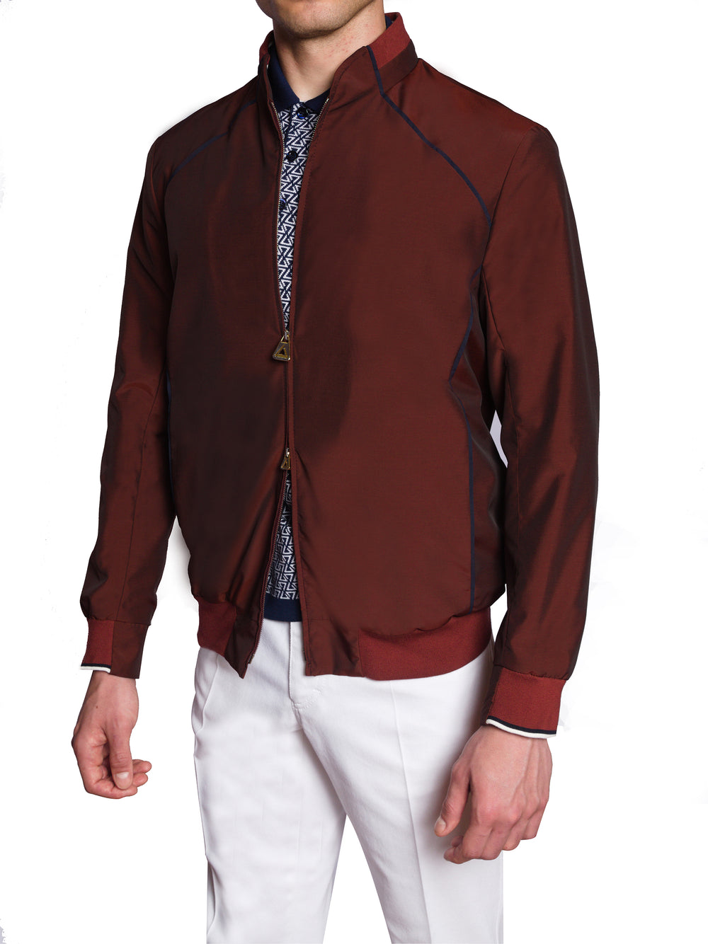 Sirocco Wool and Silk Bomber Jacket