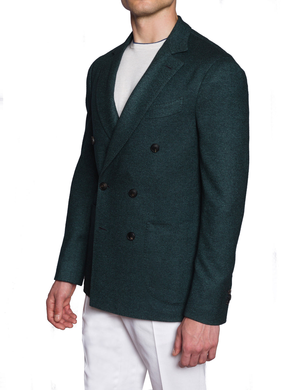 Zephyr Jacket in Silk and Cashmere jersey