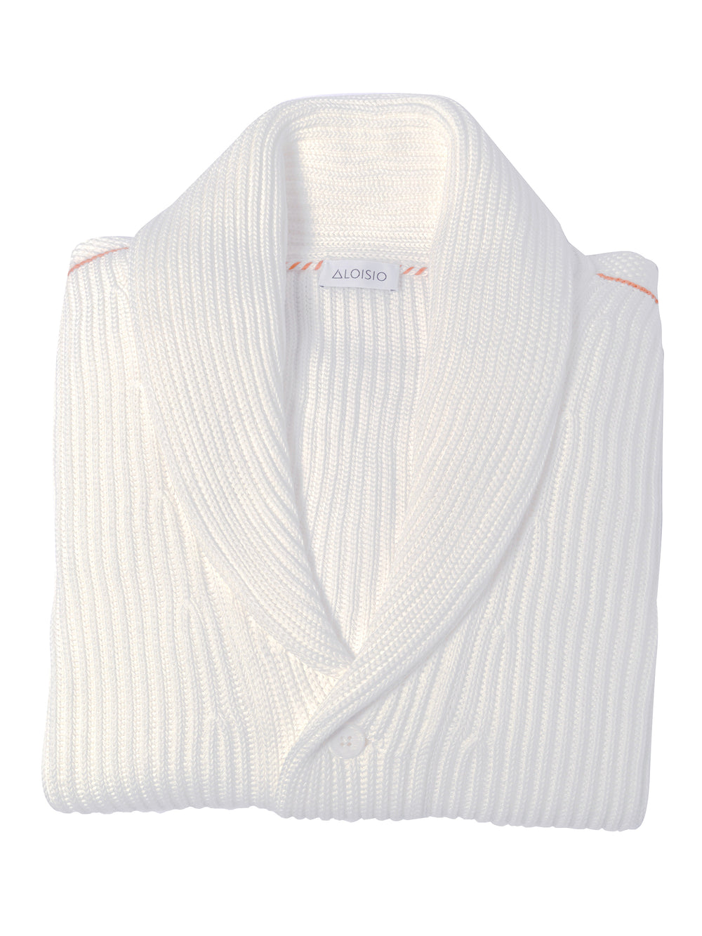 Cloud Fisherman Cardigan in Sea Island Cotton