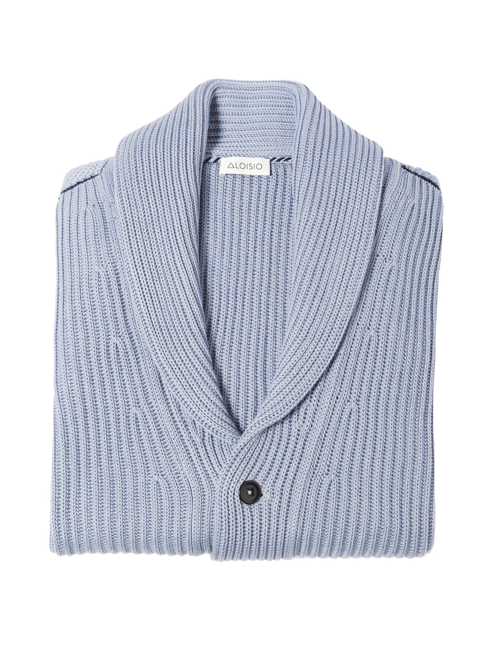 Cloud Fisherman Cardigan in Sea Island Cotton