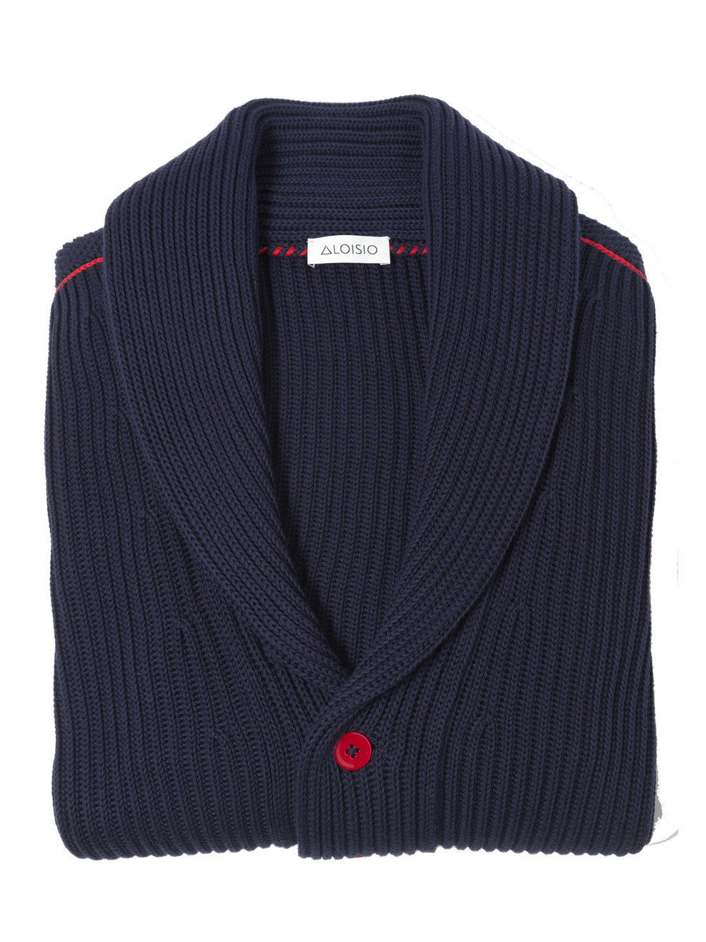 Sunrise Fisherman Cardigan in Vicuna and Sea Island Cotton