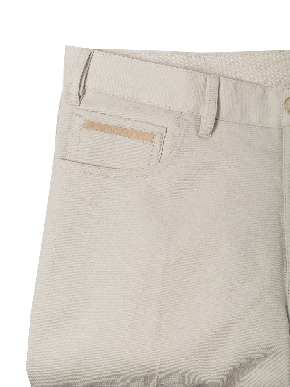 River five-pocket Cotton Trousers