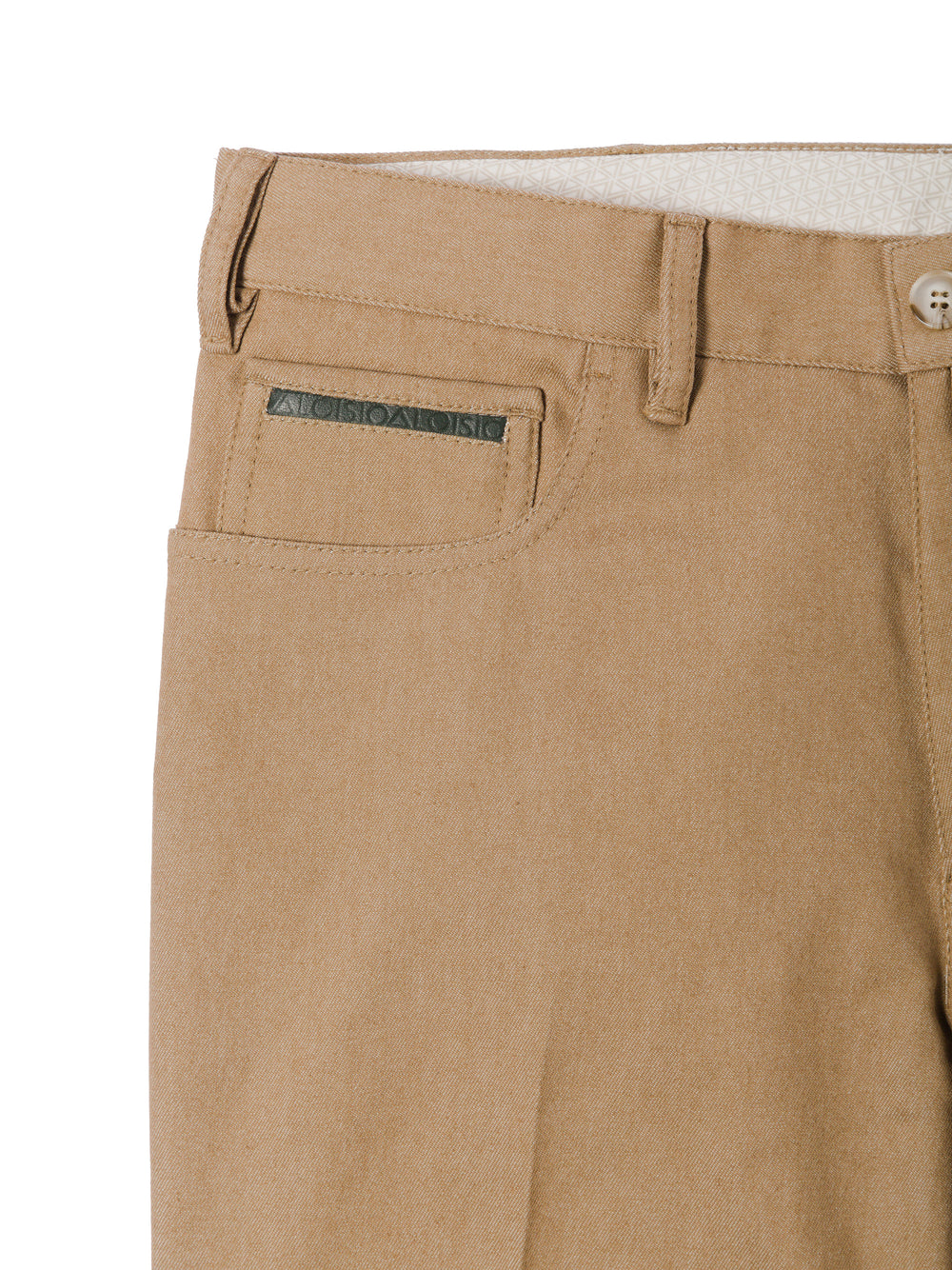 River five-pocket Cotton Trousers