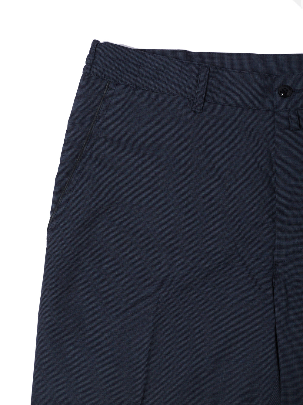 Wave Wool and Silk drawstring Trousers