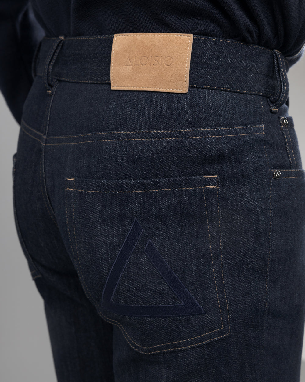 Cedar Five-pocket Cotton Trousers, Denim