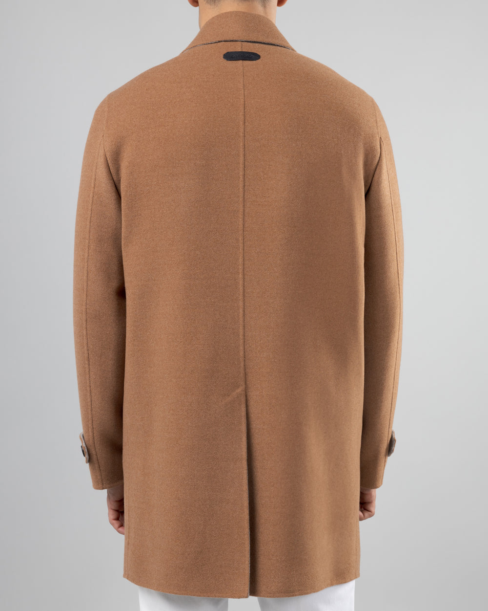 Cortina Wool Coat, Beige/Grey