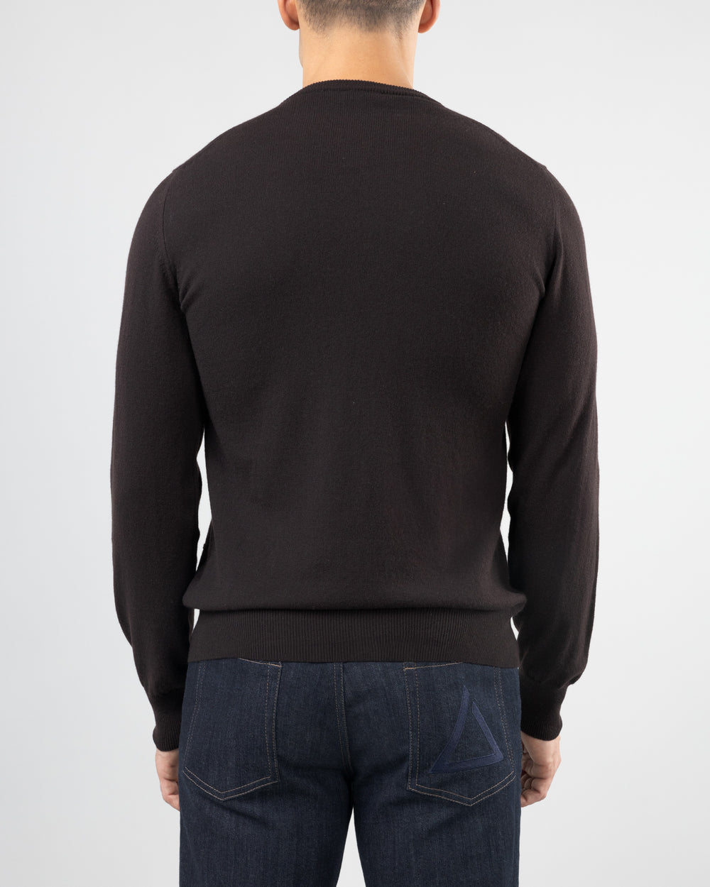 Sleet Sweater in Cashmere, Brown