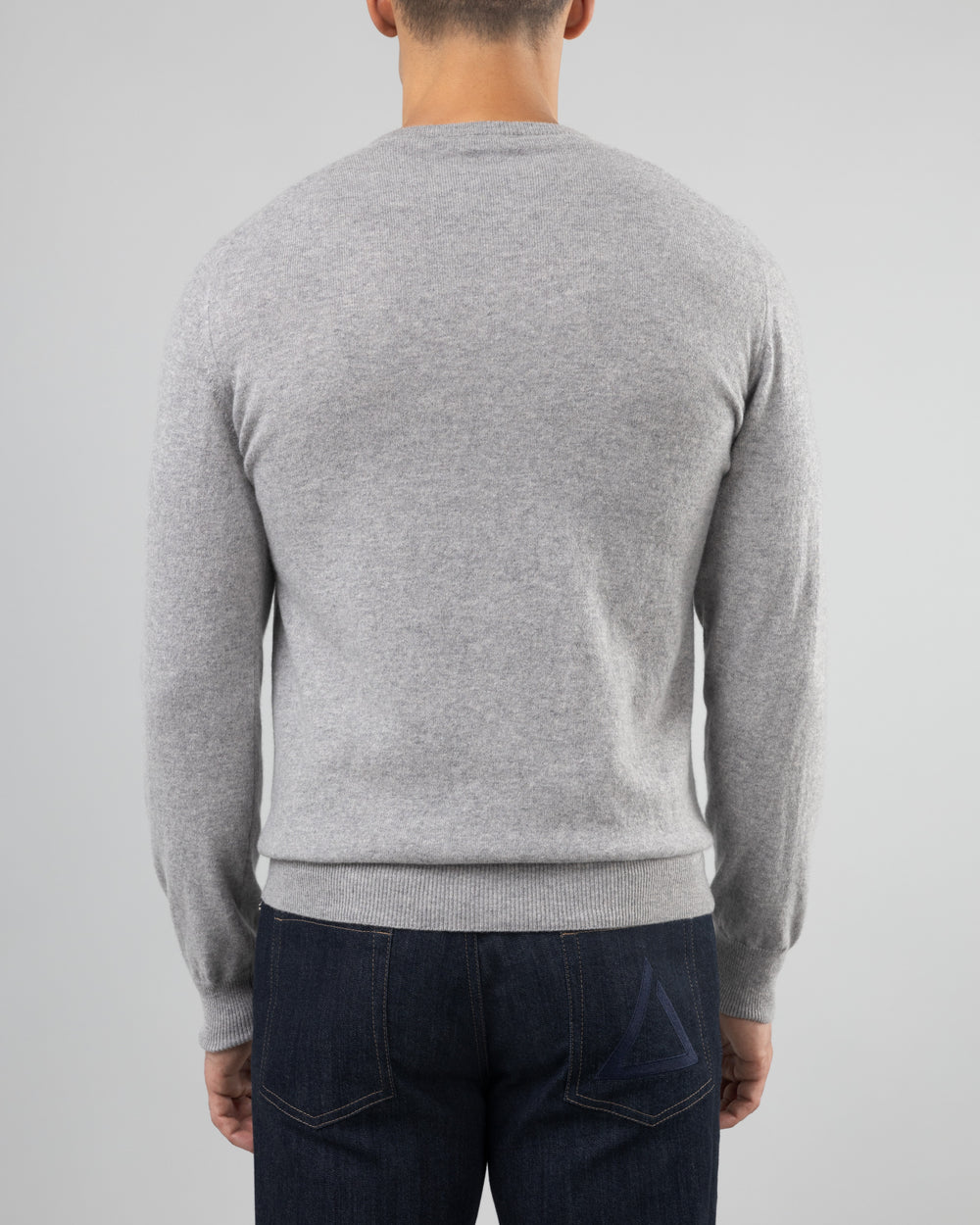 Sleet Sweater in Cashmere, Pearl Grey
