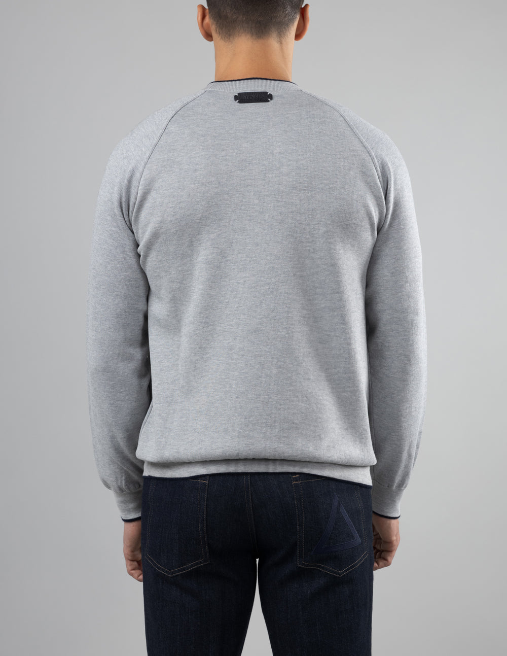 Tarn Sea Island Cotton and Cashmere Sweatshirt, Grey
